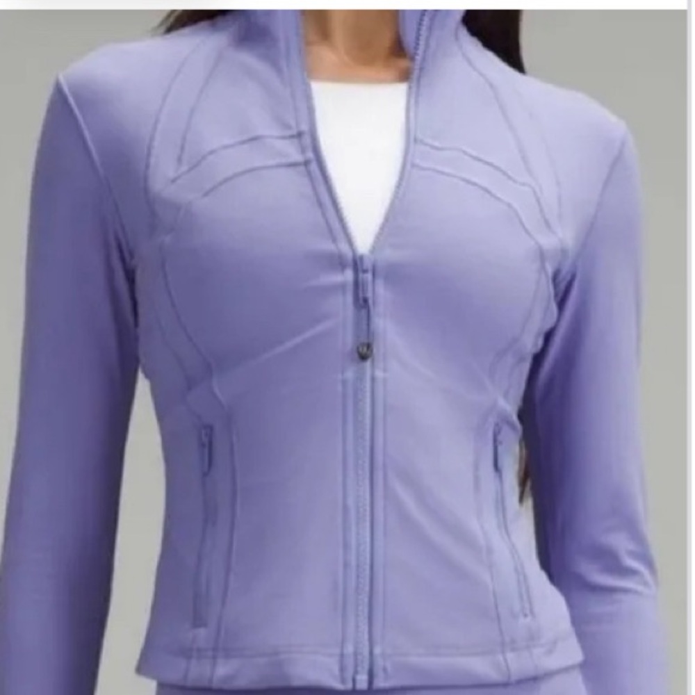 Lavendar Cropped Lululemon jacket